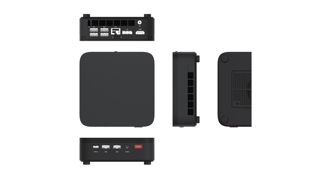 联想百应AI主机mini 100|迷你AI电脑|企业办公智能助手|AMD Ryzen处理器|三屏4K显示办公利器|本地安全存储|软硬服一体化解决方案|企业办公智能化升级|支持多模型切换|高效稳定运行