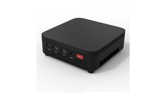 联想百应AI主机mini 100|迷你AI电脑|企业办公智能助手|AMD Ryzen处理器|三屏4K显示办公利器|本地安全存储|软硬服一体化解决方案|企业办公智能化升级|支持多模型切换|高效稳定运行