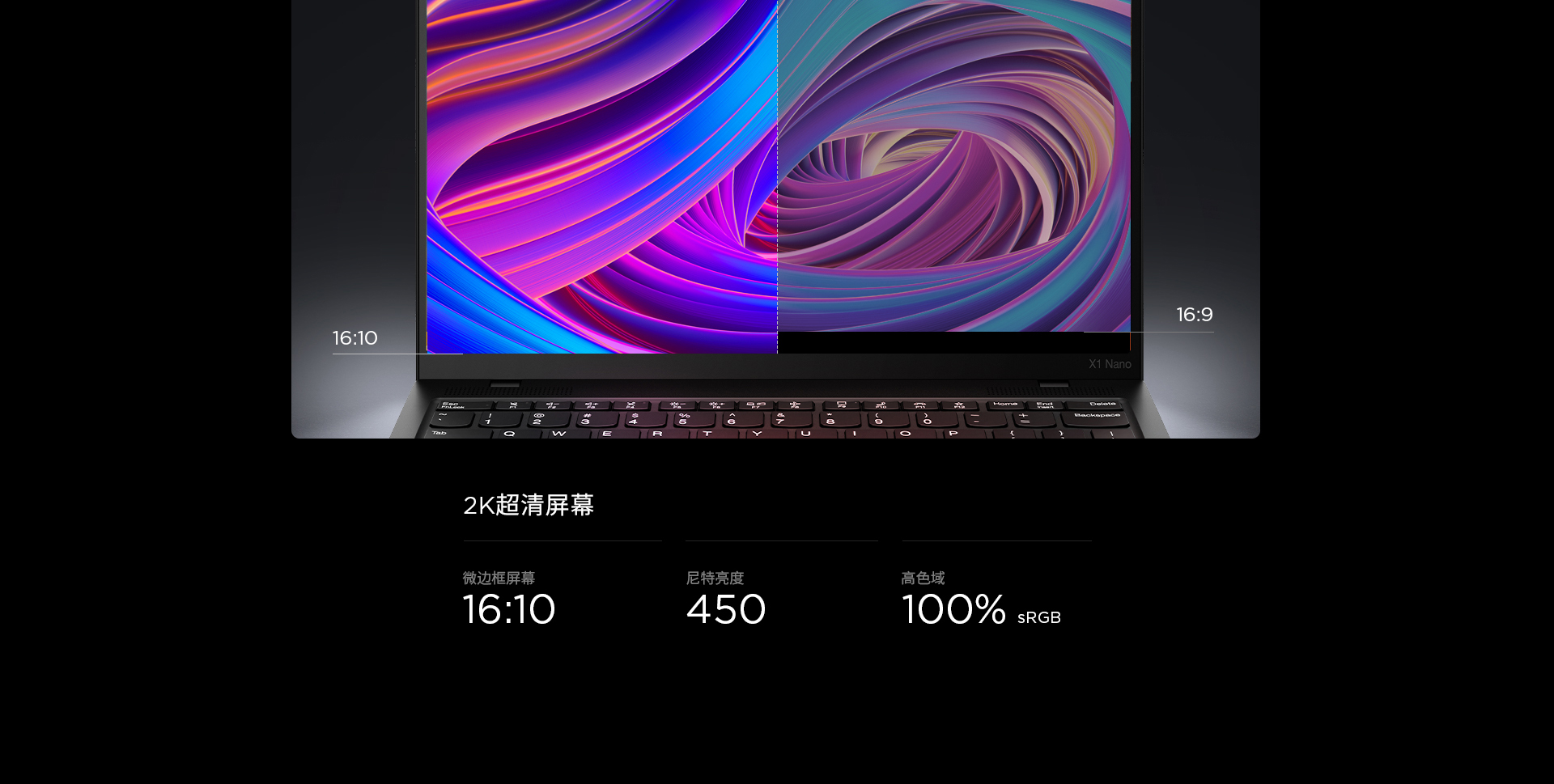 联想ThinkPad X1 Nano Gen3商用笔记本