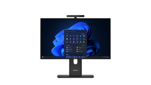 联想ThinkCentre M90a Gen6高端一体机|23.8吋FHD窄边屏+Intel酷睿Ultra处理器|雷电4接口32Gbps高速传输+护眼认证