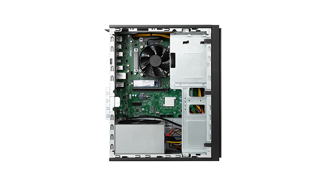 联想慧天M5高性能台式电脑|i7-14700|16GB内存|双硬盘组合|商用办公优选