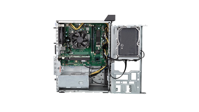 联想启天M760商用台式机|支持13/14代Intel Core处理器|B760芯片组性能强劲办公利器|13.6L稳重可靠商用电脑