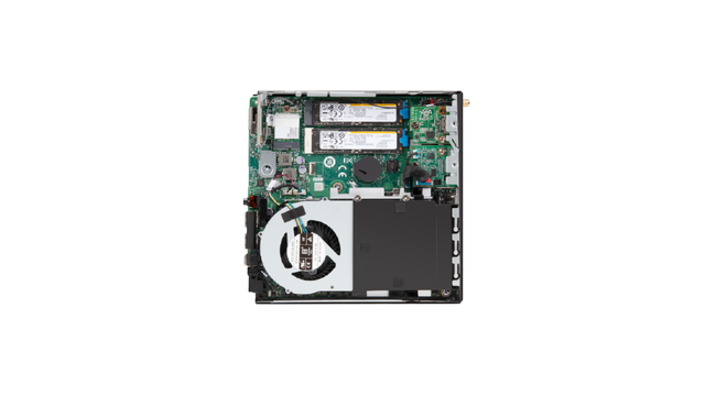 联想ThinkCentre M760q迷你商用台式机|双通道DDR5内存64GB|双SSD最高4TB||Q670芯片组|兼容第13/14代酷睿处理器