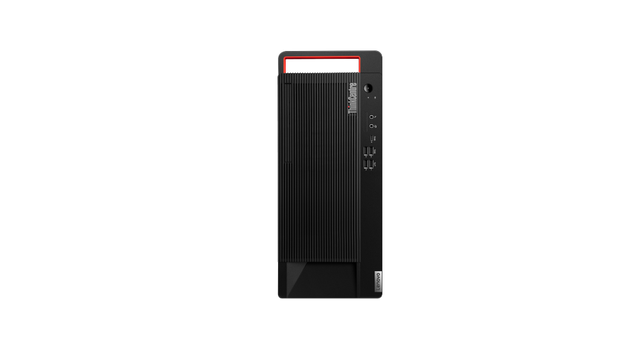 联想ThinkCentre M960t|第14代酷睿驱动的企业级性能座舱|经典商务黑搭配红色点缀|瀑布式外观设计|高性能塔式商用台式机