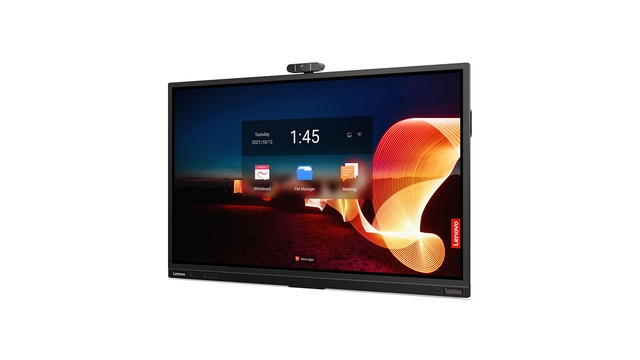 联想ThinkVision T75会议触控大屏|75寸4K超高清智能会议平板|AI摄像头+8阵列麦克风降噪|精准触控≤0.06s多人同屏书写|丰富接口HDMI/USB/DP一键互联