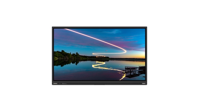 联想ThinkVision T86 会议触控大屏|86寸4K超高清智能会议解决方案|AI降噪+4K摄像头+无线投屏高效协作|安卓智能会议大屏|支持多人书写与远程视频会议