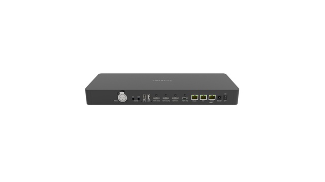 联想Lenovo SCH-200A国产芯片视频会议终端|真4K双流输出|支持SIP/H.323协议|多麦级联|AI音频算法|企业会议解决方案