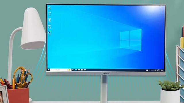 联想白色医用级触控一体机SDB-024SW_前台商务办公触摸一体机