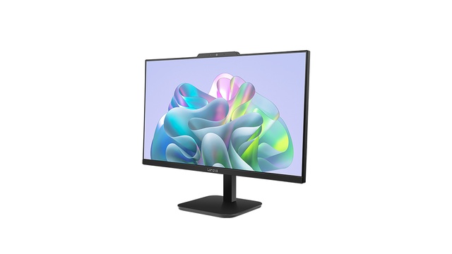 联想启天A500一体机|23.8英寸IPS屏|商用办公台式机|Intel N100处理器|支持HDMI双屏显示|高效办公首选